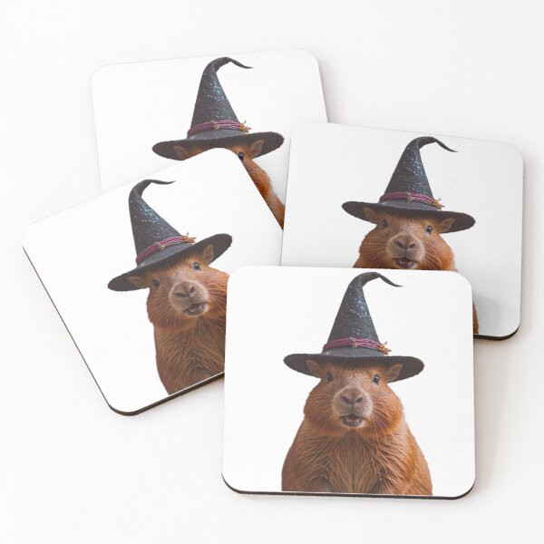 Item preview, Capybara Halloween trick or treat spooky pumpkin gift ghost happy designed and sold by CheeseBlueprint.