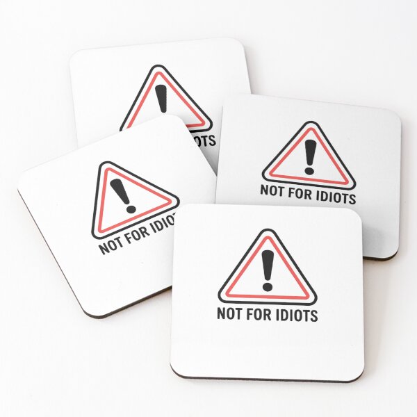 Item preview, DANGER: THIS MACHINE SHOULD NOT BE OPERATED BY IDIOTS designed and sold by Mateusz Majcherek.