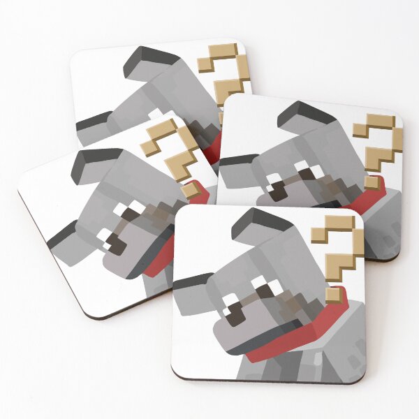 Item preview, Minecraft Wolf designed and sold by WitcherGem.