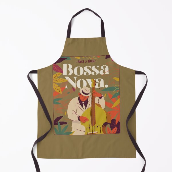 Item preview, Just a Little Bossa Nova – Colorful Bass Vibes designed and sold by Novel Works Studio.