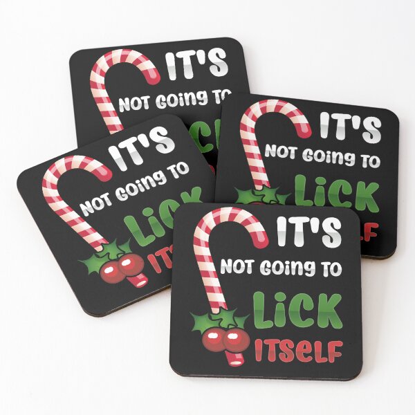 Item preview, Funny Christmas Candy Cane It's Not Going To Lick Itself designed and sold by brntcoff1.