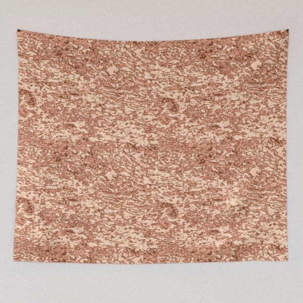 Item preview, Molten copper coloured abstract background designed and sold by stevepaint.