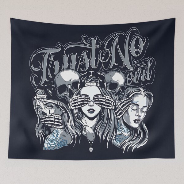 Item preview, Trust No Evil designed and sold by EpicVibes Wear.