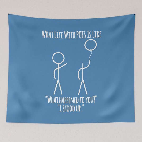 Item preview, POTS Reality – I Stood Up, I Crashed designed and sold by Designs by Jesabee.
