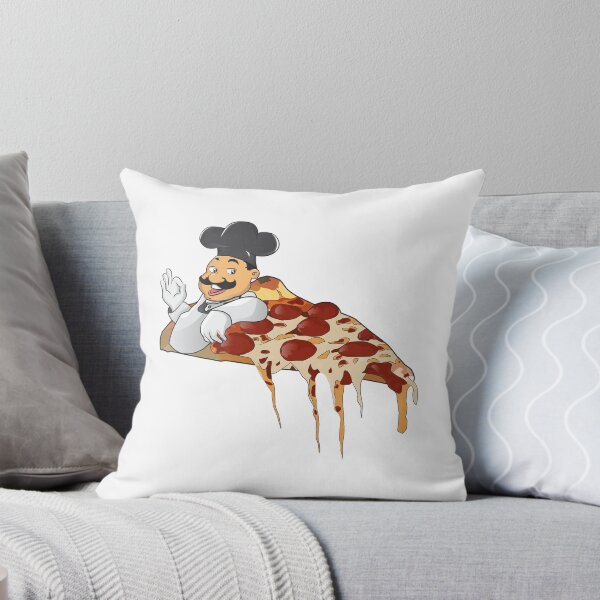 Item preview, Delicious Pizza Slice Mascot Illustration Fun Food Art designed and sold by jayson salvador.