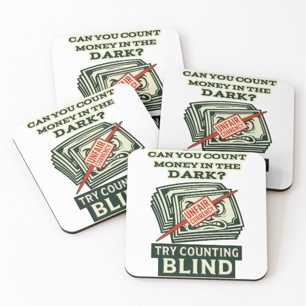 Item preview, Unfair Currency – Blind Money Struggle designed and sold by Eyepatch-Jacks.