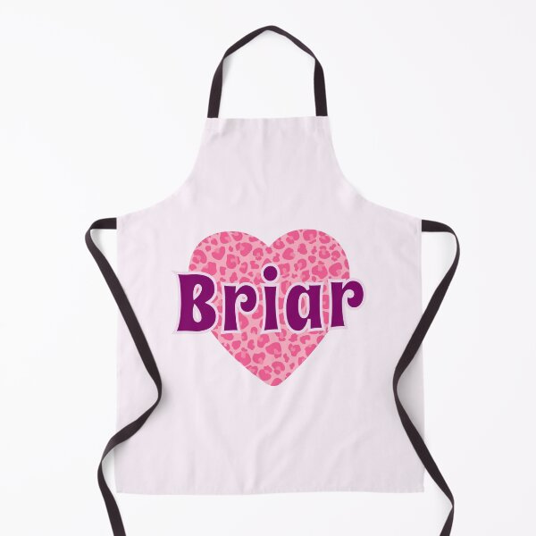 Item preview, Briar Name Pink Leopard Heart designed and sold by Jeallan Designs.