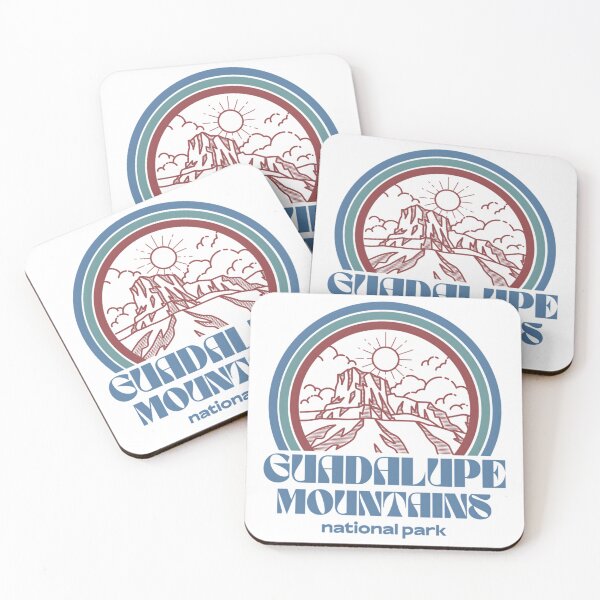 Item preview, Guadalupe Mountains National Park Retro Vintage Style designed and sold by brntcoff1.