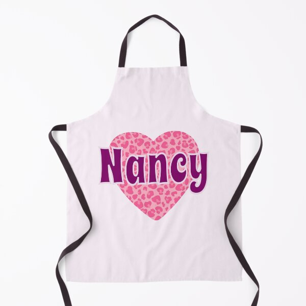 Item preview, Nancy Name Pink Leopard Heart designed and sold by Jeallan Designs.