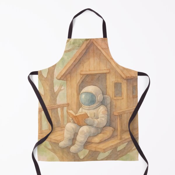 Item preview, Astronaut Reading in a Cozy Treehouse designed and sold by Magic Pencil Press.