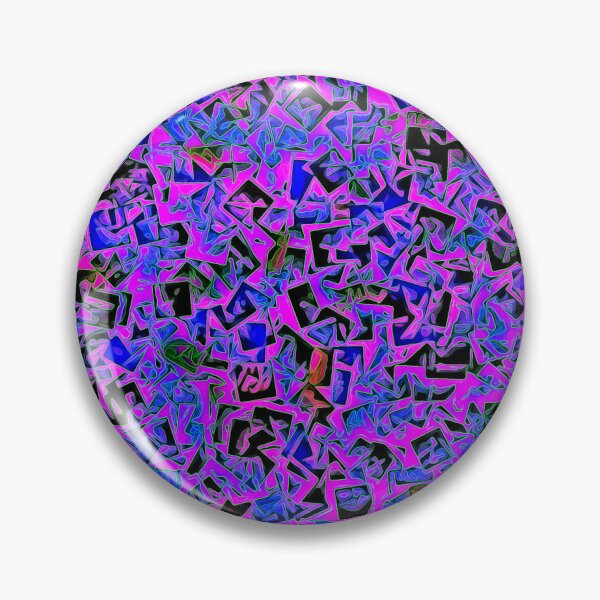 Item preview, Colourful cubist chaotic mosaic designed and sold by stevepaint.