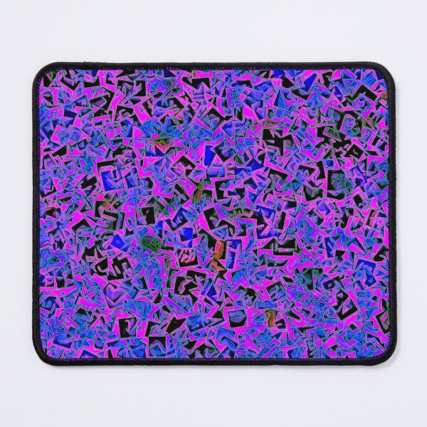 Item preview, Colourful cubist chaotic mosaic designed and sold by stevepaint.