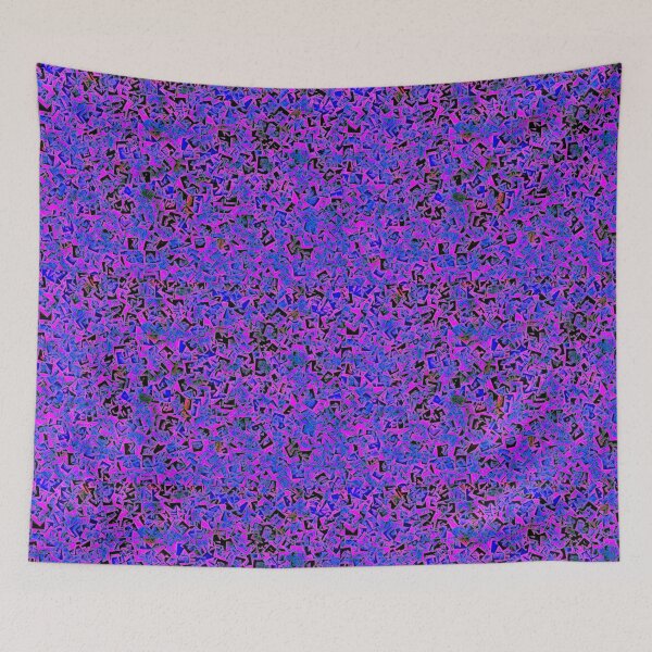 Item preview, Colourful cubist chaotic mosaic designed and sold by stevepaint.