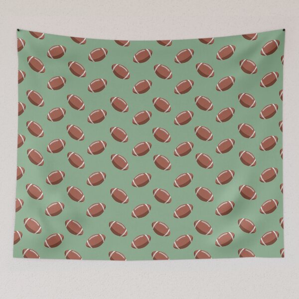 Item preview, Footballs on Light Green  designed and sold by KSimpson838.