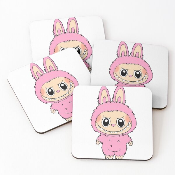 Item preview, Labubu pink (Mokoko) designed and sold by MBartistic.