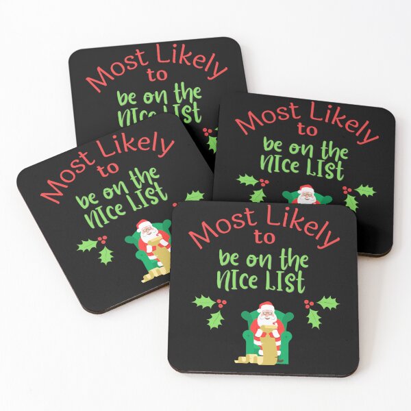 Item preview, Christmas Most Likely To Be On The Nice List Funny Matching designed and sold by louisshanebl.