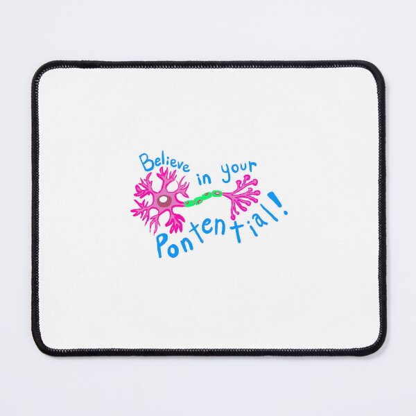 Item preview, Neuron Anatomy Graphic: Believe in your potential! designed and sold by brains-and-brushes.
