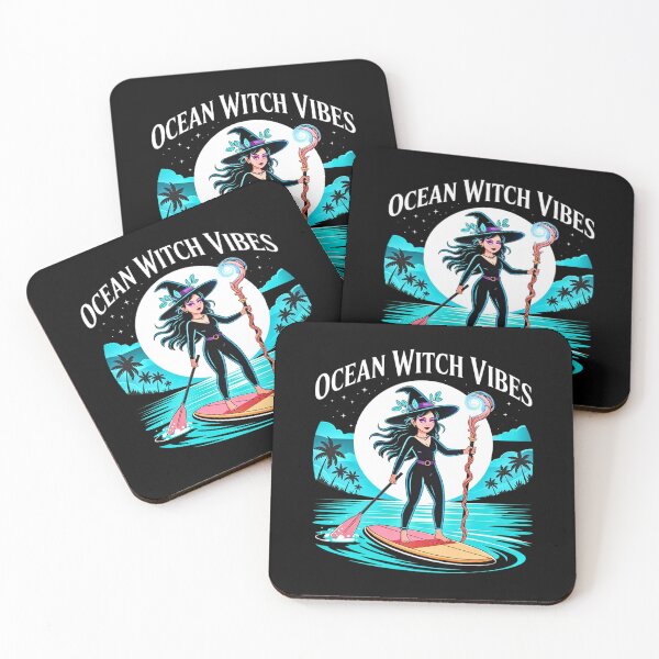 Item preview, Ocean Witch Vibes - Spooky Beach designed and sold by VibrArtco.
