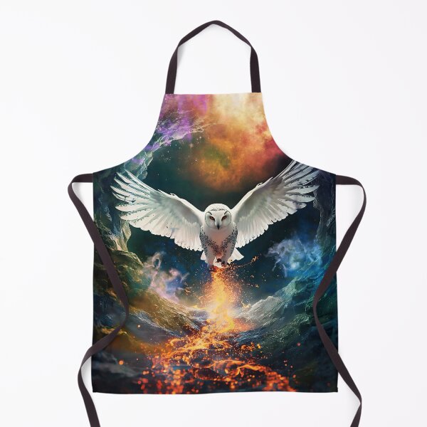 Item preview, Mystical white owl designed and sold by clarazen.