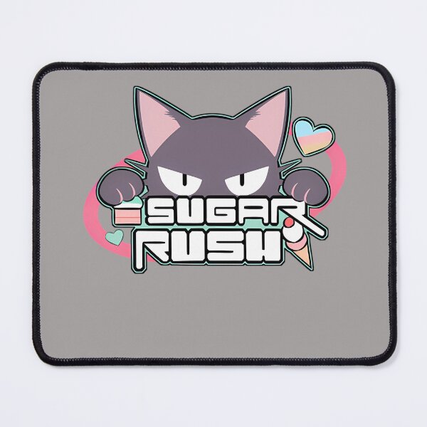 Item preview, After-School-Sweets-Club-(Blue-Archive)-Sugar-Rush-Logo-T-Shirt designed and sold by TressaCarte.