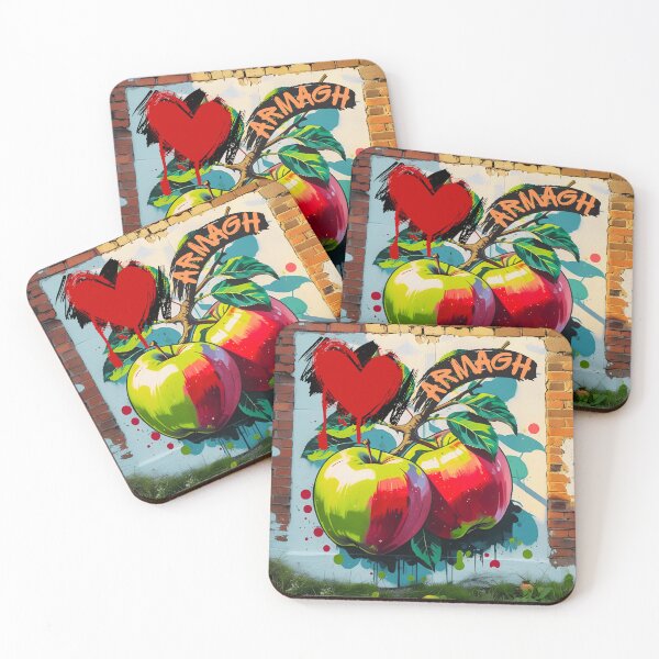 Item preview, Armagh Street Artist who has a Love for The Armagh Bramley Apple. designed and sold by MPC-Mince-Pies.
