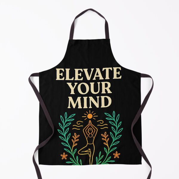 Item preview, Elevate Your Mind – Yoga Meditation Affirmation Design designed and sold by TTM Inspirational.