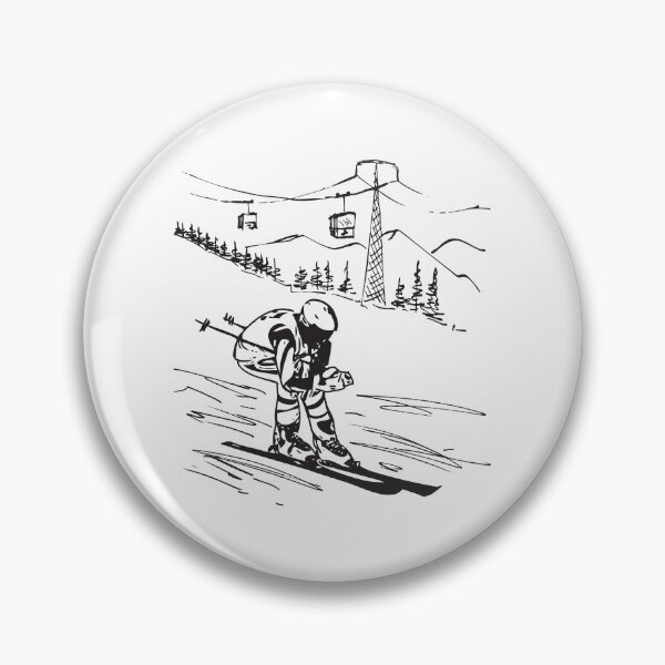 Item preview, Alpine Ski Racing  designed and sold by Anniko Art Studio.