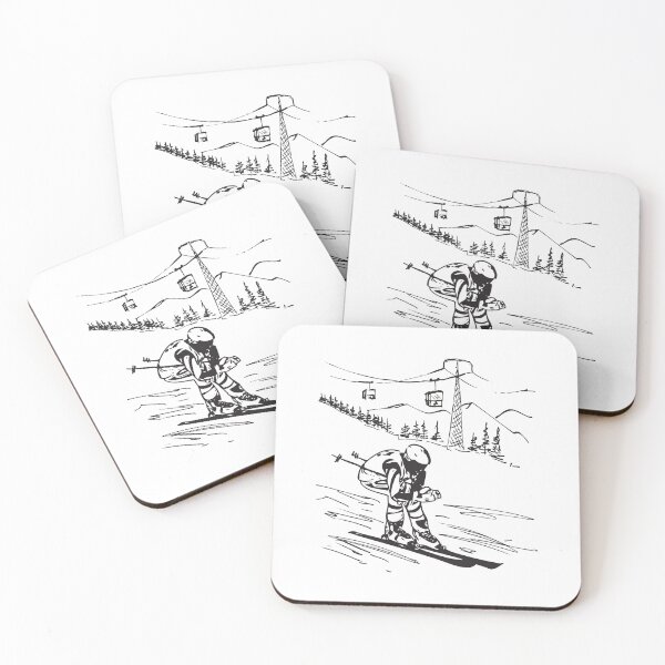 Item preview, Alpine Ski Racing  designed and sold by Anniko Art Studio.