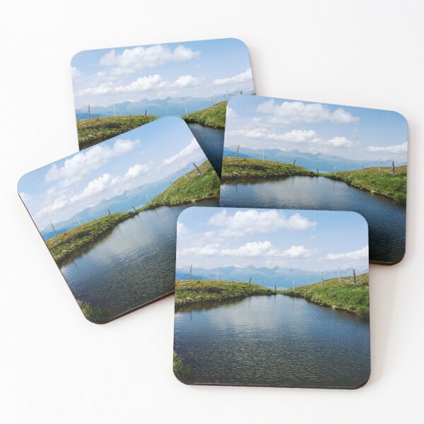 Item preview, Alpine lake at the top of a mountain designed and sold by Michaelerch.