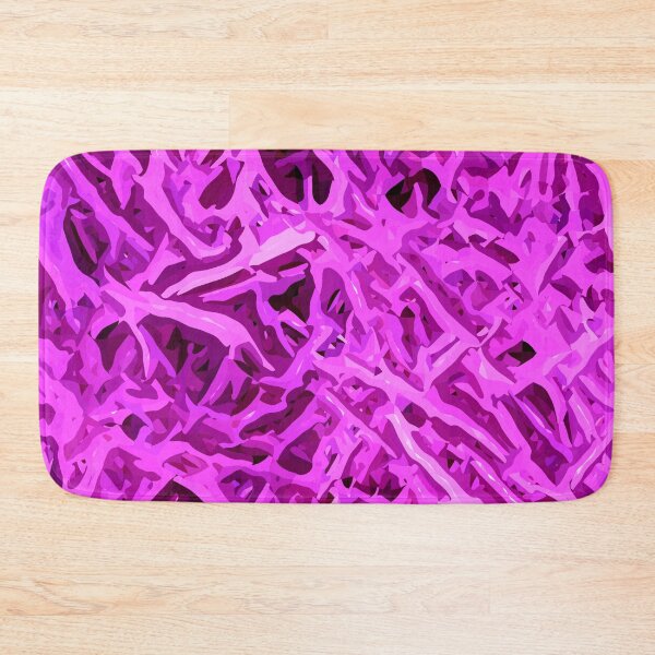 Item preview, Dendritic purple grass abstract designed and sold by stevepaint.