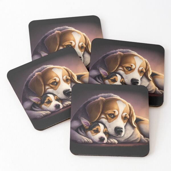 Item preview, Emotional Dogs Cuddling for Comfort designed and sold by Apex Designs.