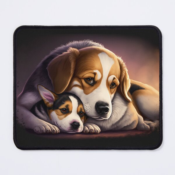 Item preview, Emotional Dogs Cuddling for Comfort designed and sold by Apex Designs.