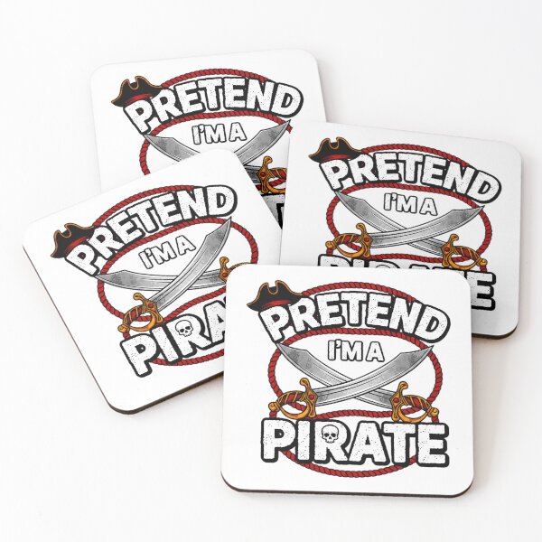 Item preview, Pretend I Am A Pirate Funny Pirate Quote designed and sold by Teetreasure2.