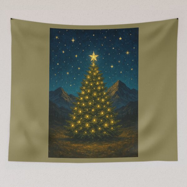 Item preview, Santa's Hilly Paradise designed and sold by annenambiro.