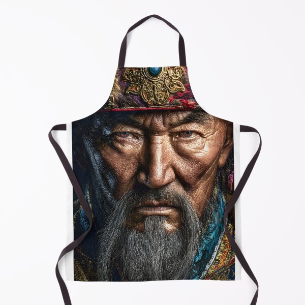 Item preview, Elderly Man in Ornate Traditional Clothing Portrait designed and sold by Artessie.