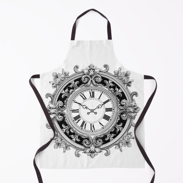 Item preview, Gothic Ornamental Clock designed and sold by AlexLineArt.