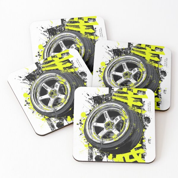 Item preview, JDM Yellow Neon Rim designed and sold by Oni-Pixels.