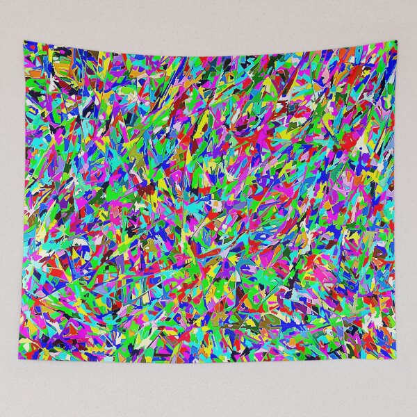Item preview, Colourful shards of glass abstract  designed and sold by stevepaint.