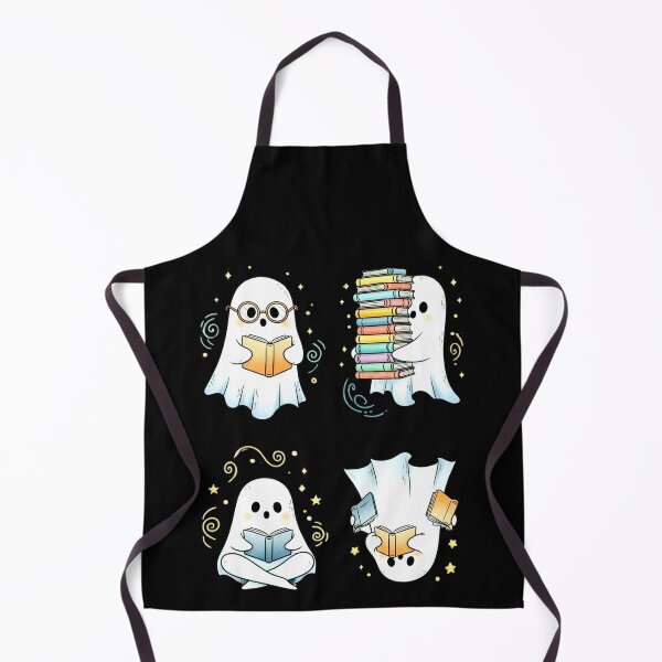 Item preview, Spooky Ghosts Book Reading – Cute Halloween Ghosts with Books Design designed and sold by Teetreasure2.