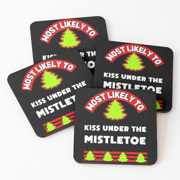 Item preview, Christmas ugly xmas most likely to kiss under the mistletoe designed and sold by louisshanebl.