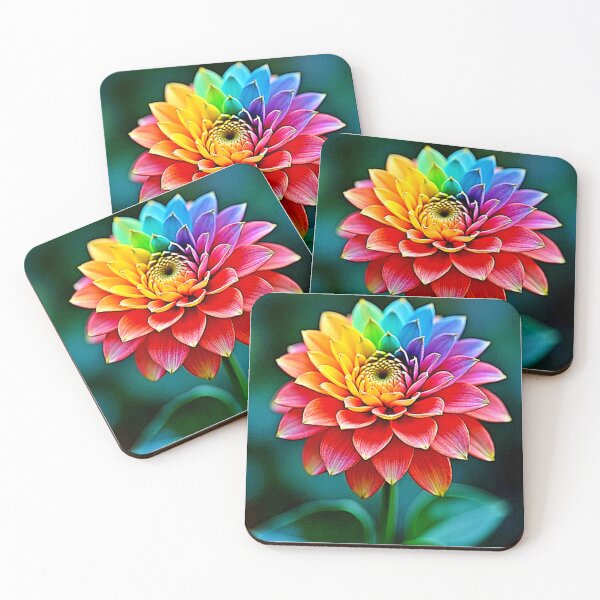 Item preview, Vibrant Rainbow Petal Dream Art designed and sold by Health And Fitness Posts e-Store.