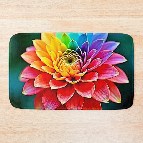 Item preview, Vibrant Rainbow Petal Dream Art designed and sold by Health And Fitness Posts e-Store.