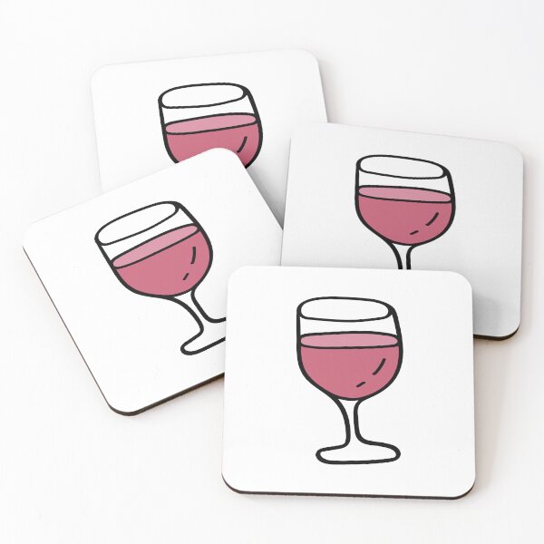Item preview, Cute wine glass, simple cozy design designed and sold by missbobbit.
