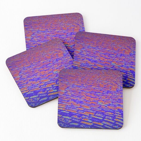 Item preview, Hot blue and red Cobbles designed and sold by stevepaint.
