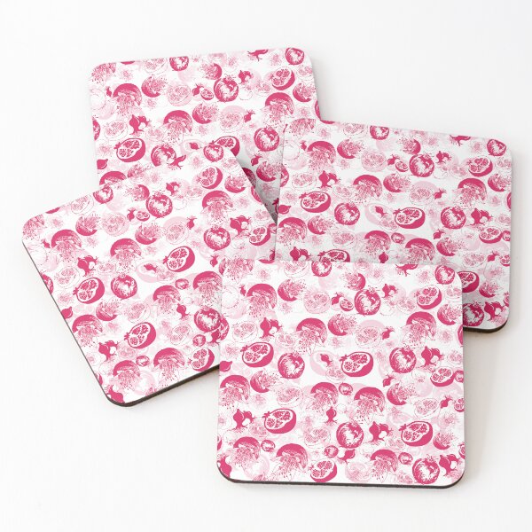 Item preview, Pomegranate Joy – Red Fruit Pattern designed and sold by AlisaArtDecor.
