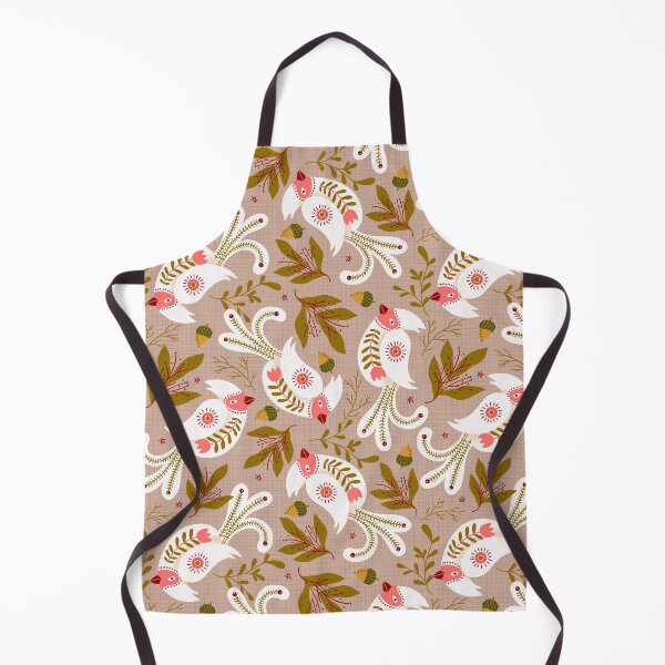 Item preview, Nordic Folk Art Birds and Botanicals Pattern designed and sold by Farissa Designs.