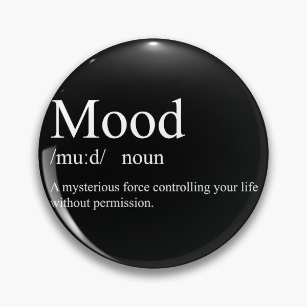 Item preview, Mood /muːd/ designed and sold by CurlyDude.