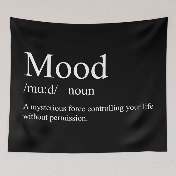Item preview, Mood /muːd/ designed and sold by CurlyDude.