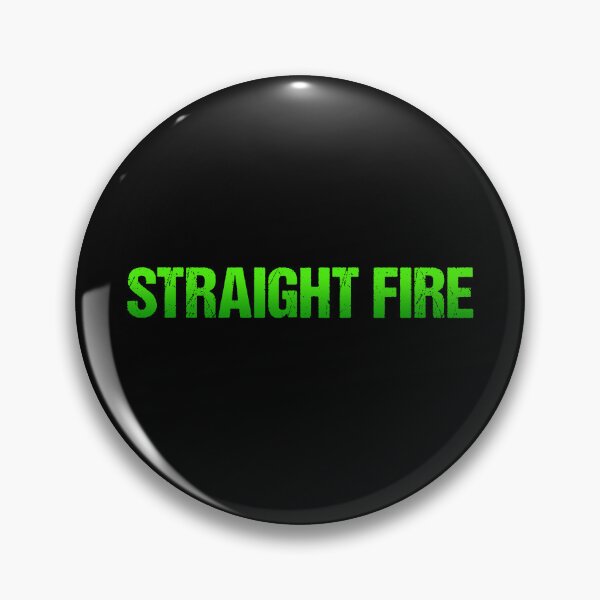 Item preview, Straight Fire in Green designed and sold by Memes N Lore .