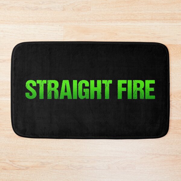 Item preview, Straight Fire in Green designed and sold by Memes N Lore .